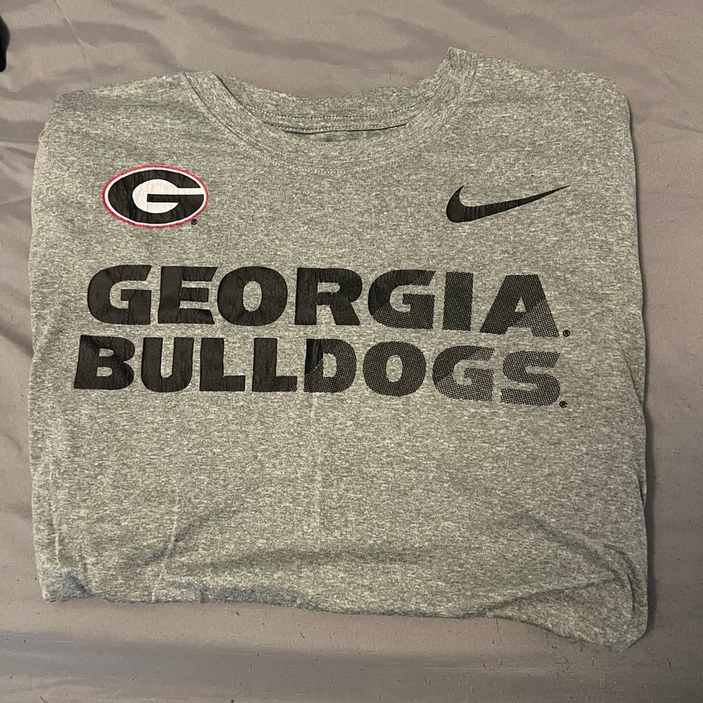 Nike Gray Dri-FIT Tee large